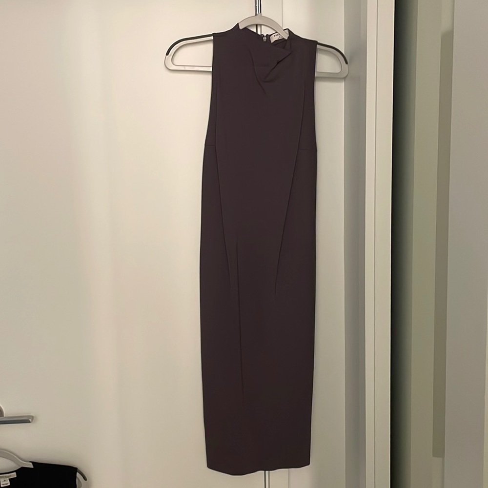 Jewel toned slate gray dress - fitted… perfect for a night out!